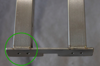 角パイプ溶接品(1)写真 その1